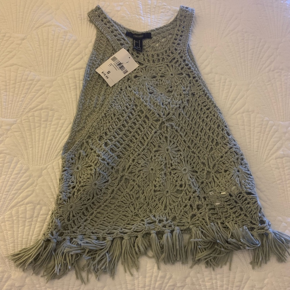 NWT! Forever21 crochet too!